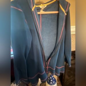 Matilda Jane fleece jacket with ruffle details